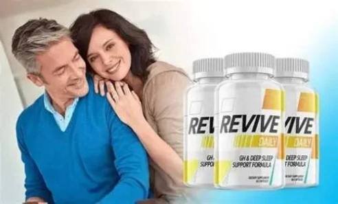How Revive Daily works dietary supplement illustration explaining the product process