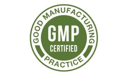 GMP-certified manufacturing facility ensuring quality and safety standards