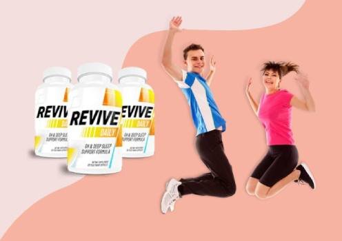 Benefits of Revive Daily dietary supplement supporting sleep quality, metabolism, and overall wellness